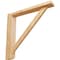 Ekena Millwork 2 1/2"W x 14 3/4"D x 14 1/4"H Traditional Shelf Bracket, Red Oak BKT02X14X14TRRO - alternate 1